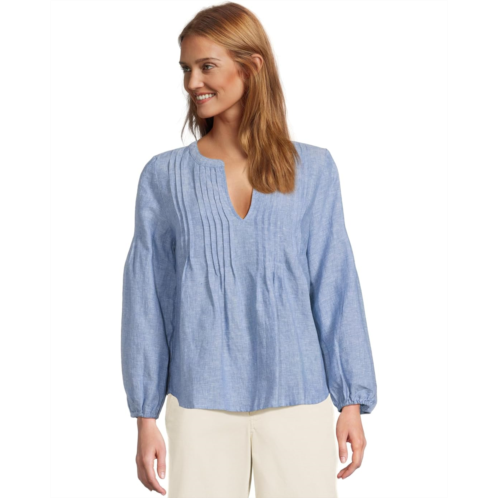 Tommy Bahama Coastalina Pintuck Peasant Top
