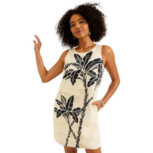 Tommy Bahama Peninsula Palms Sleeve Shift Dress