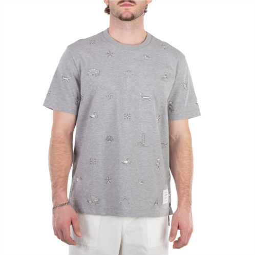 Thom Browne jersey nautical short sleeve tee