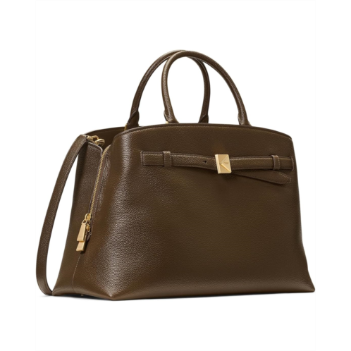 Kate Spade New York Deco Pebbled Leather Large Satchel