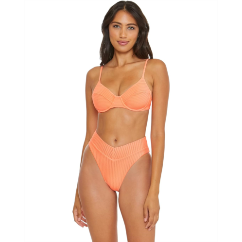 BECCA Line in The Sand Giselle Rib Textured Underwire Bra