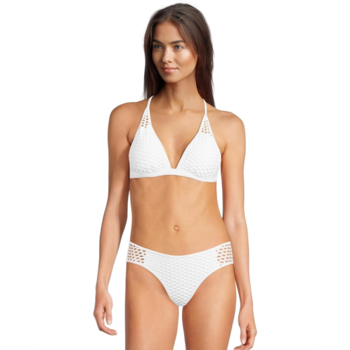 BECCA Castaway Luna Textured Halter Top