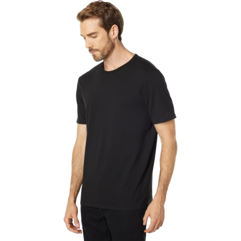 Mens Vince Garment Dye Short Sleeve Crew