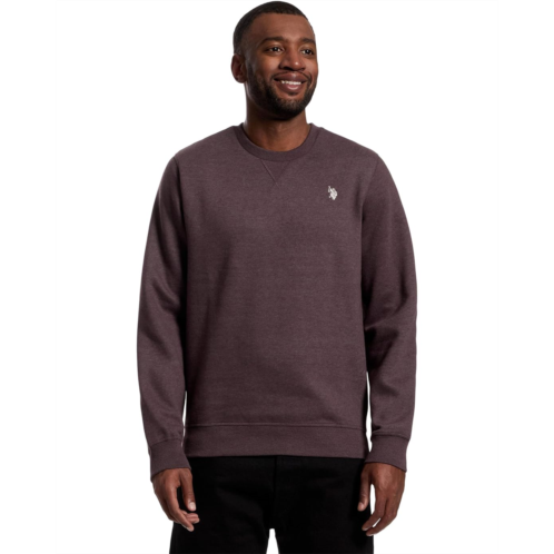 U.S. POLO ASSN. Long Sleeve Popover Crew Neck Fleece Sweatshirt