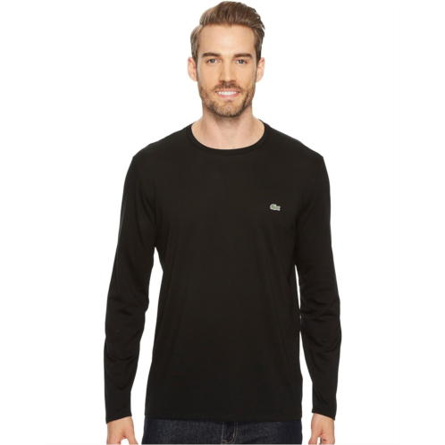 Lacoste Long Sleeve Pima Jersey Crew Neck T-Shirt