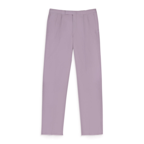 AIME LEON DORE pink tropical wool suit trousers