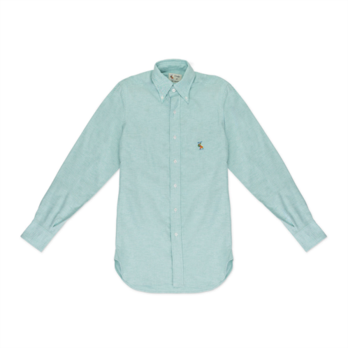 AIME LEON DORE green drakes oxford button-down shirt