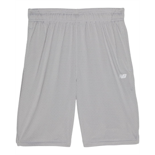New Balance Kids Performance Honeycomb Mesh Shorts (Big Kids)