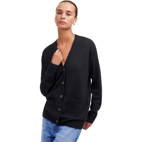 Madewell Frankie Merino Wool Boyfriend Cardigan