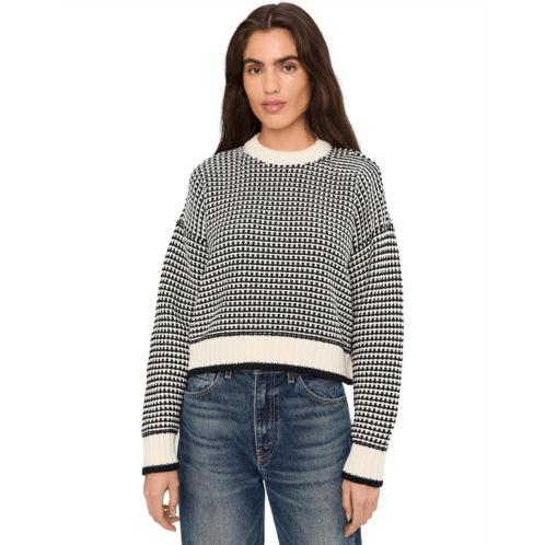 Madewell Joanna Textured Stitch Cotton Pullover