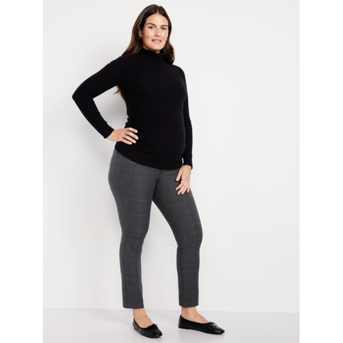 OldNavy Maternity Full-Panel Pixie Ankle Pants