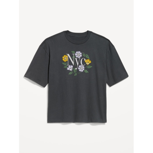 OldNavy Graphic Cropped T-Shirt