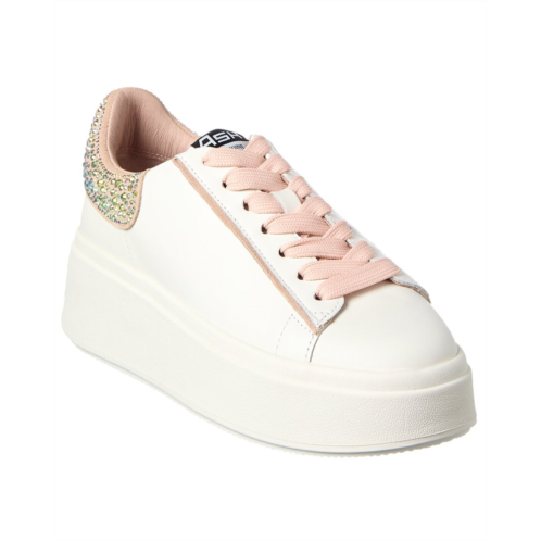 Ash moby strass leather sneaker
