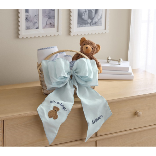Potterybarn Oversized Baby Announcement Bow