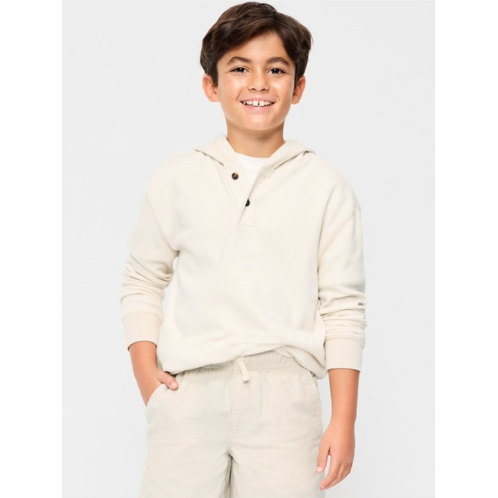 OldNavy Cozy Hooded Henley Sweater for Boys
