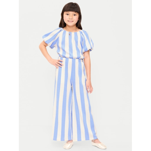 OldNavy Fit and Flare Side-Cutout Jumpsuit for Girls
