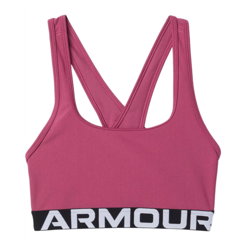Under Armour Kids Crossback Mid-Impact Sports Bra (Big Kid)