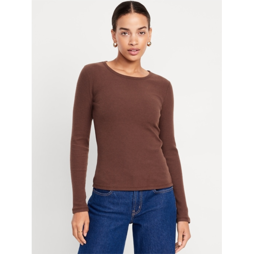 OldNavy Plush-Knit Long-Sleeve T-Shirt