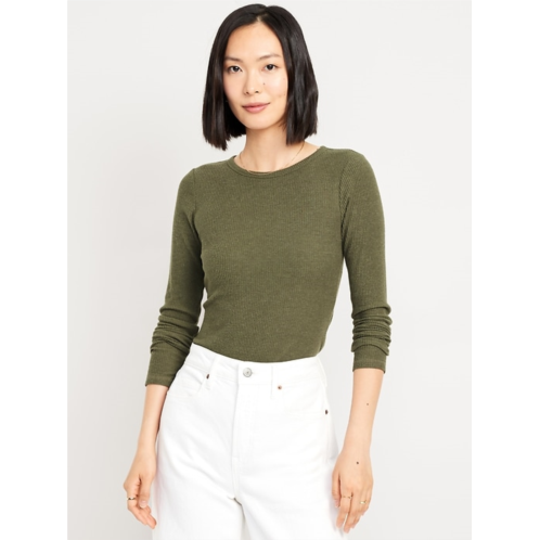 OldNavy Plush-Knit Long-Sleeve T-Shirt