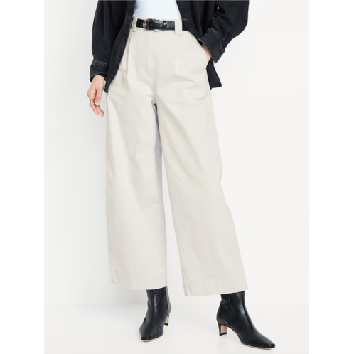 OldNavy Extra High-Waisted Barrel Wide-Leg Pants
