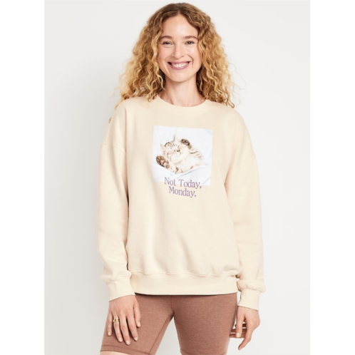 OldNavy SoComfy Oversized Graphic Sweatshirt