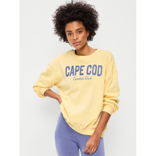 OldNavy Oversized Graphic Sweatshirt for Women