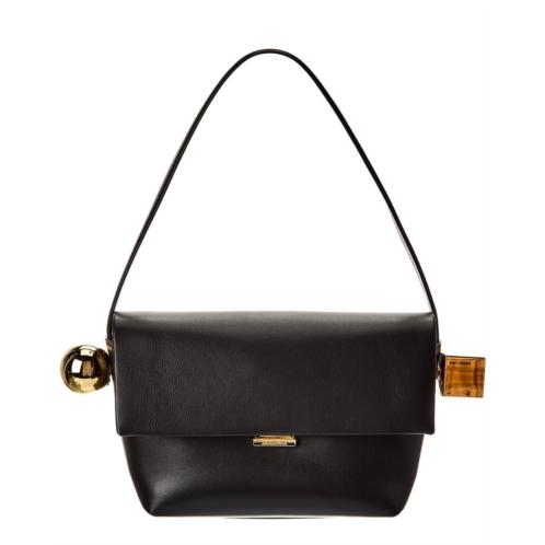 Jacquemus the rond carre leather shoulder bag