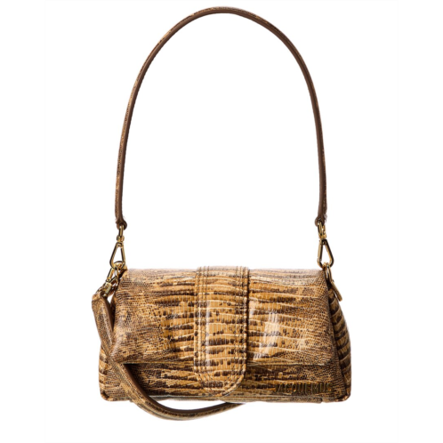 Jacquemus petit bambimou croc-embossed leather shoulder bag