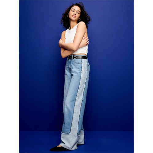 OldNavy High-Waisted Baggy Wide-Leg Jeans