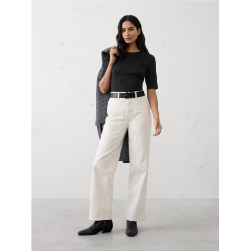 bananarepublic Soft Touch Fitted Top