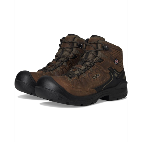 Mens KEEN Utility Targhee IV Waterproof Work Boot (Carbon Toe)