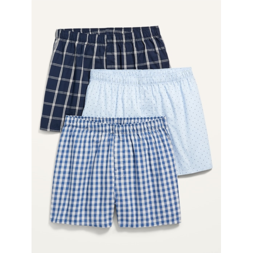 OldNavy 3-Pack Soft-Washed Boxer Shorts -- 3.75-inch inseam