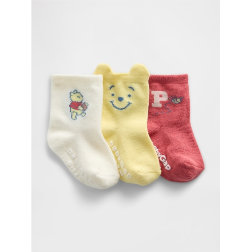 Gap Baby Winnie The Pooh Socks (3-Pack)