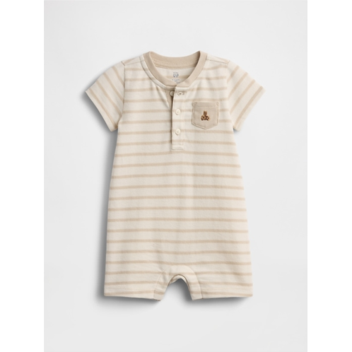 Gap Baby Henley Shorty One-Piece