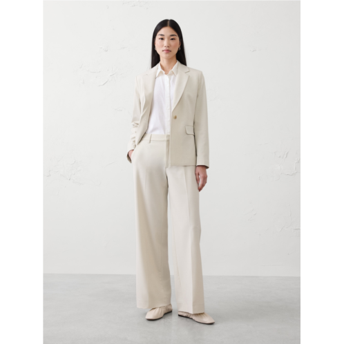 bananarepublic Wide-Leg High-Rise Sculpted Trouser