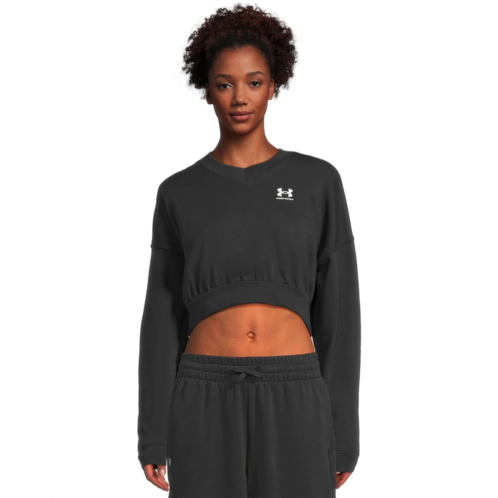 Under Armour Rival Terry Oversized Cropped Crew