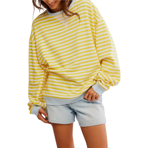 Free People Classic Striped Crew