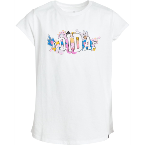 adidas Kids Cap Sleeve Tee (Big Kids)