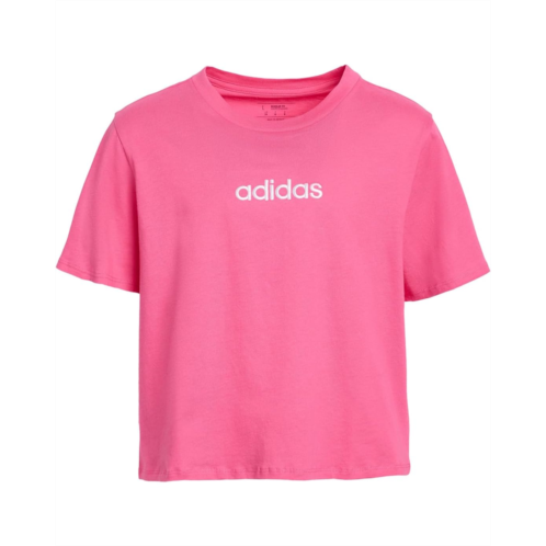 adidas Kids Embroidered Tee (Big Kids)