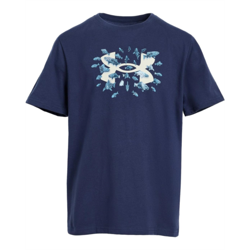 Under Armour Kids Swimming Fish Tee (Big Kid)