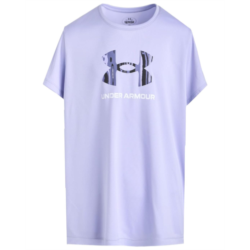 Under Armour Kids Tech Print Fill Graphic Short Sleeve Crew (Big Kid)
