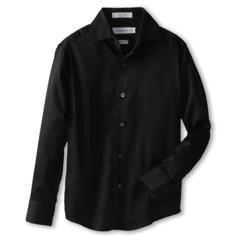 Calvin Klein Kids Sateen Shirt (Big Kids)