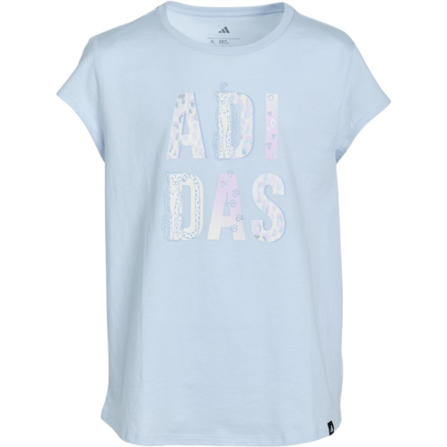 adidas Kids Cap Sleeve Tee (Big Kids)