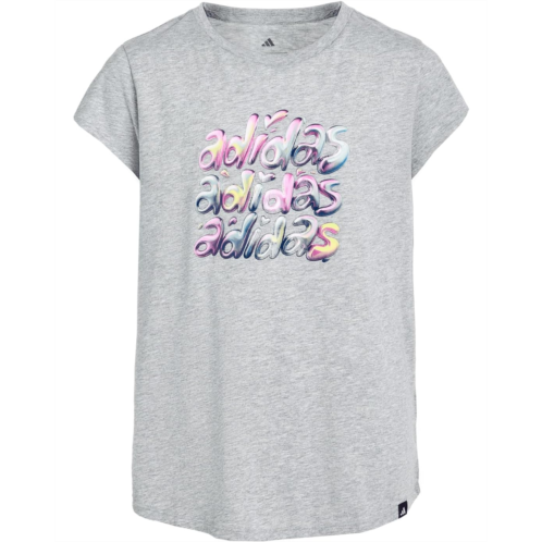 adidas Kids Essential Heather Tee (Big Kids)