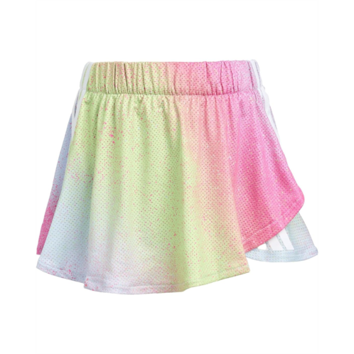 adidas Kids Sleeveless Box Tee Aop Faux Wrap Skort Set (Toddler/Little Kids)