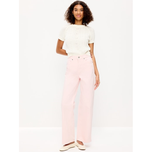 OldNavy Extra High-Waisted Wide-Leg Jeans