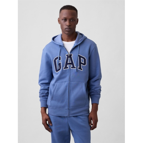 Adult Relaxed Gap Logo Zip Hoodie