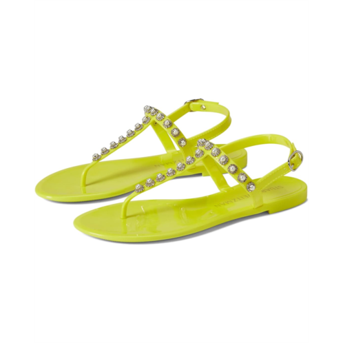 Stuart Weitzman Goldie Pearl Crystal Jelly