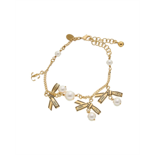 Jimmy Choo ribbon charm bracelet