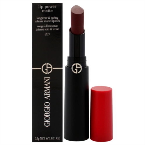 Giorgio Armani lip power matte longwear lipstick - 207 devoted by for women - 0.11 oz lipstick